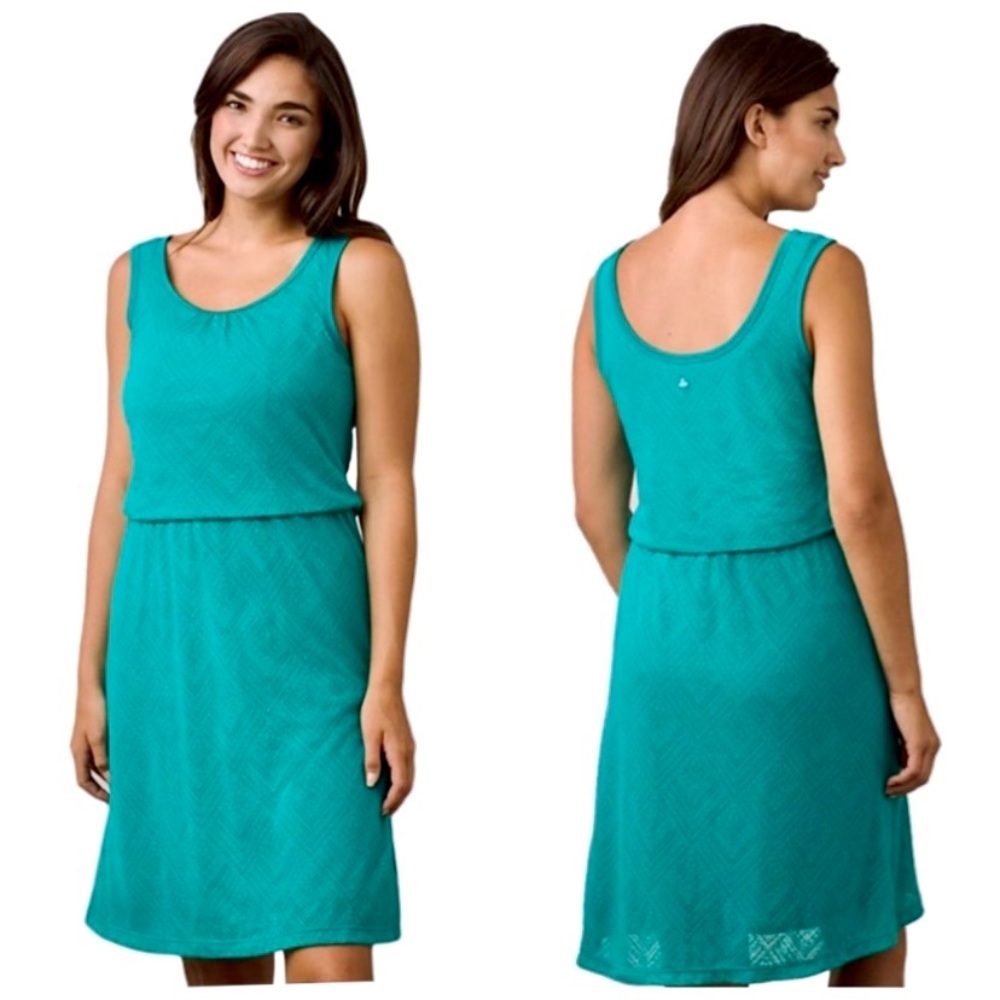 Prana Mika Burnout Blouson Tank Dress